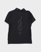 Vintage Polo Ralph Lauren Large Pony Dragon Embroidered Polo Shirt - M