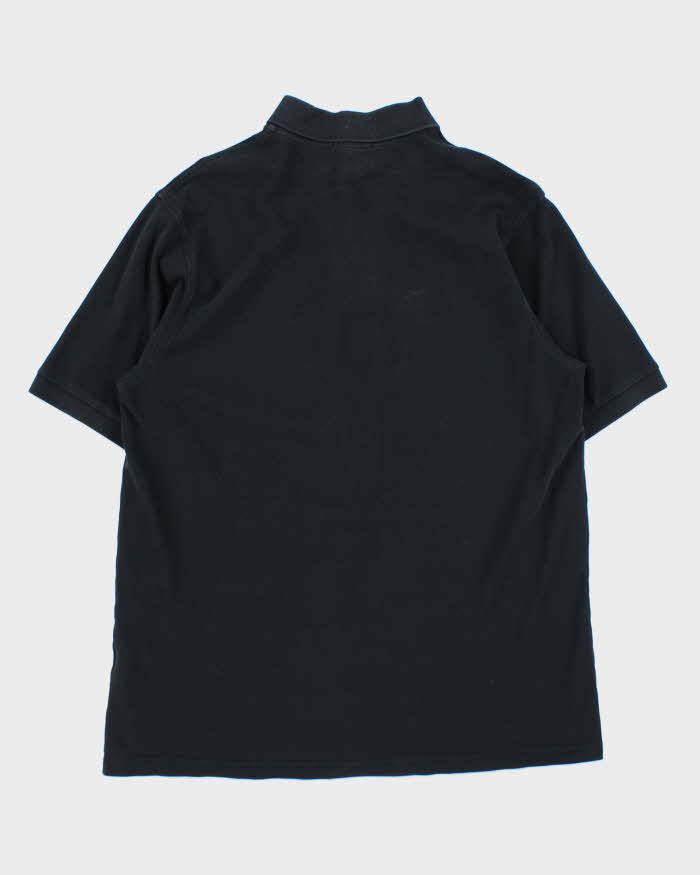 Vintage 00s Burberry Nova Check Trim Short Sleeve Polo Shirt - L