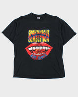 Vintage 1990s Jerzees Heavyweight cotton Graphic T-Shirt - L