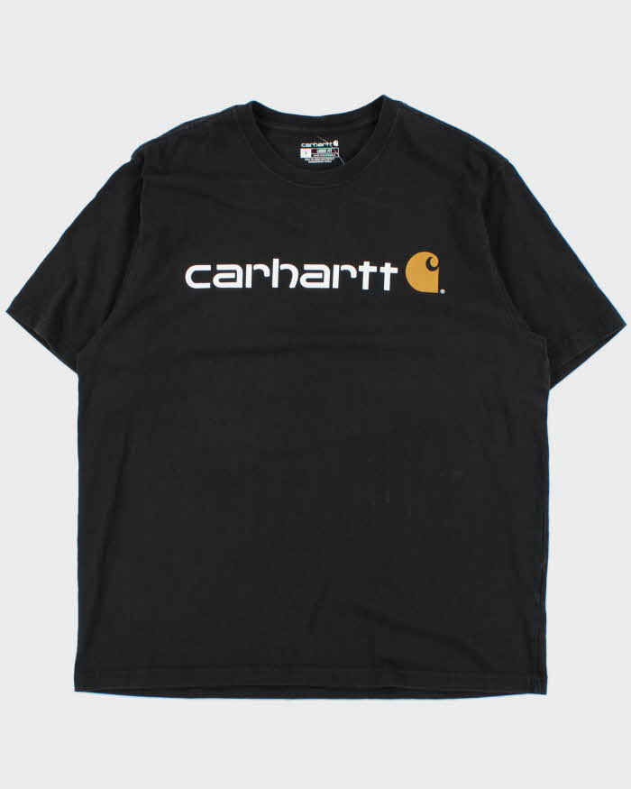 Vintage Carhartt Spell Out Logo Heavy Loose Fit T-Shirt - L