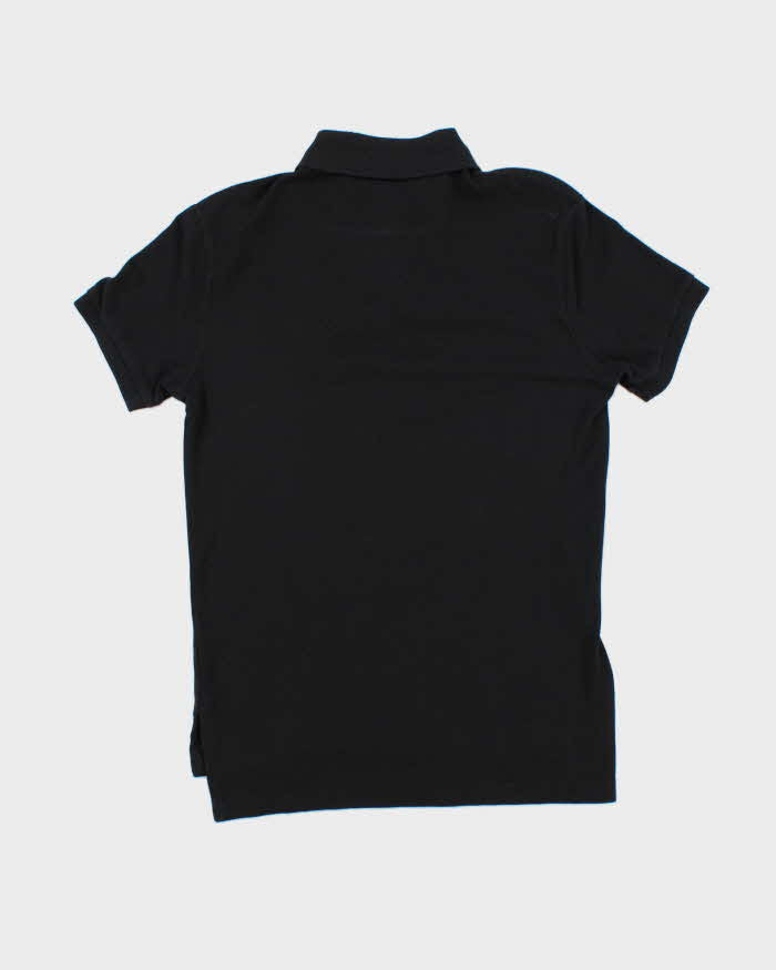 Vintage Polo Ralph Lauren Black Classic Small Pony Polo Shirt - S