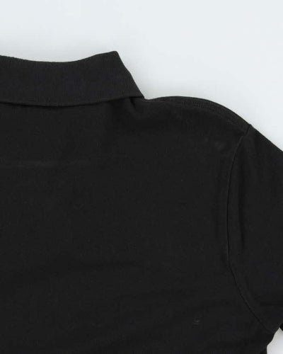 Vintage Polo Ralph Lauren Black Classic Small Pony Polo Shirt - S