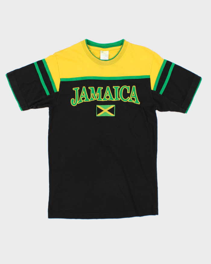 Vintage 1990s Embroidered Jamaica T-Shirt - S