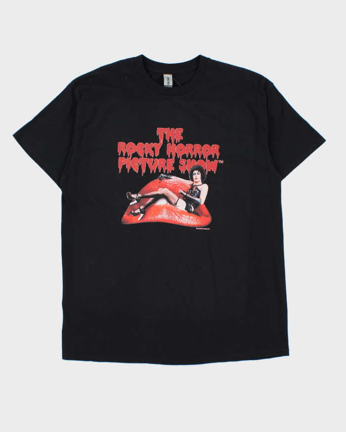 The Rocky Horror Show Black Graphic T-Shirt - L