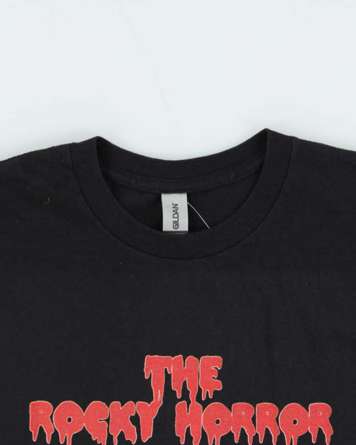 The Rocky Horror Show Black Graphic T-Shirt - L