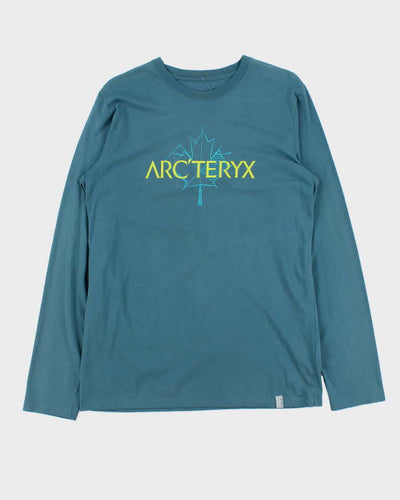 Arc'teryx Arc'Word Teal Long Sleeve Sample T-Shirt - M