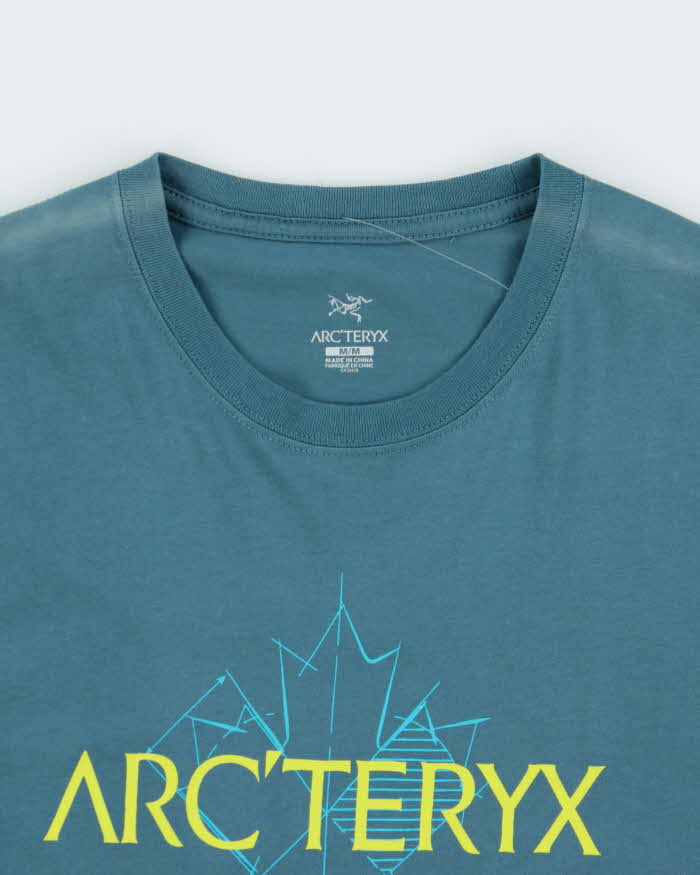Arc'teryx Arc'Word Teal Long Sleeve Sample T-Shirt - M