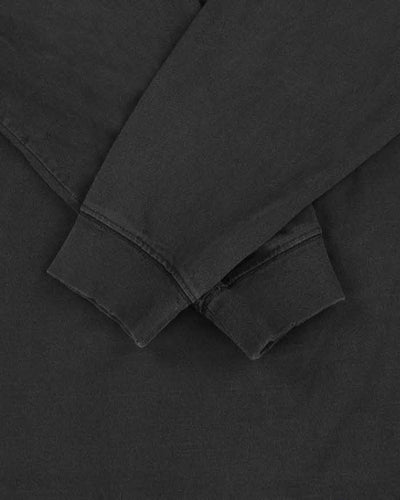 Vintage Carhartt Faded Black Original Fit Pocket Long Sleeve Henley T-Shirt - XL