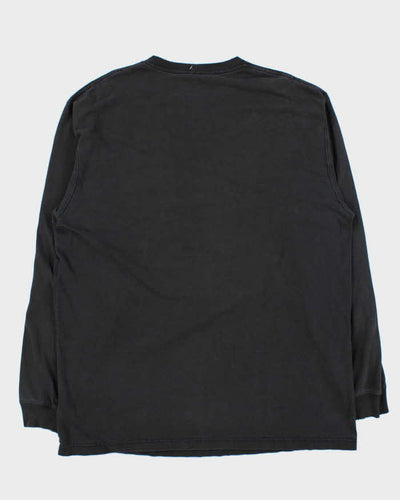 Vintage 00s Carhartt Faded Black Original Fit Pocket Long Sleeve T-Shirt - L