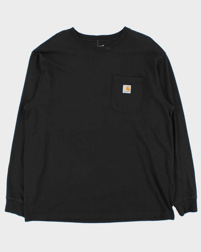 Vintage Carhartt Long Sleeve Loose Fit Pocket T-Shirt - L