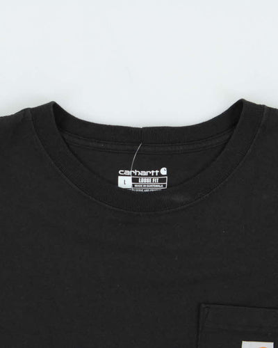 Vintage Carhartt Long Sleeve Loose Fit Pocket T-Shirt - L