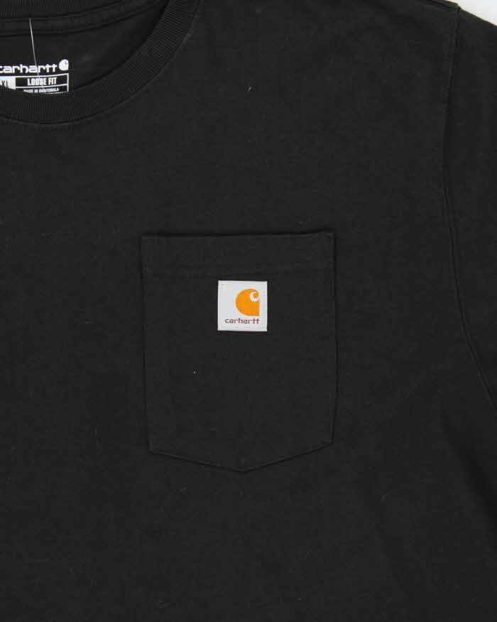 Vintage Carhartt Loose Fit Long Sleeve Pocket T-Shirt - XL