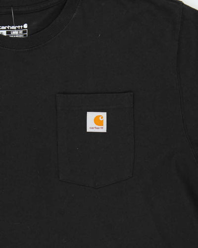 Vintage Carhartt Loose Fit Long Sleeve Pocket T-Shirt - XL