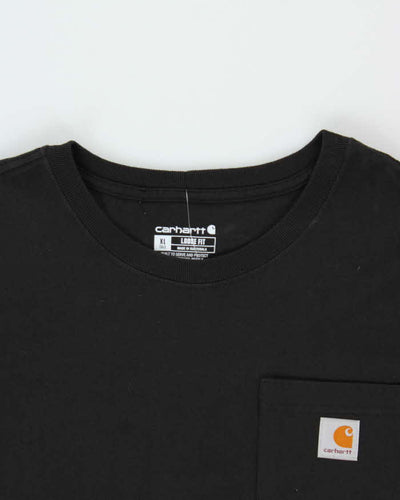 Vintage Carhartt Loose Fit Long Sleeve Pocket T-Shirt - XL