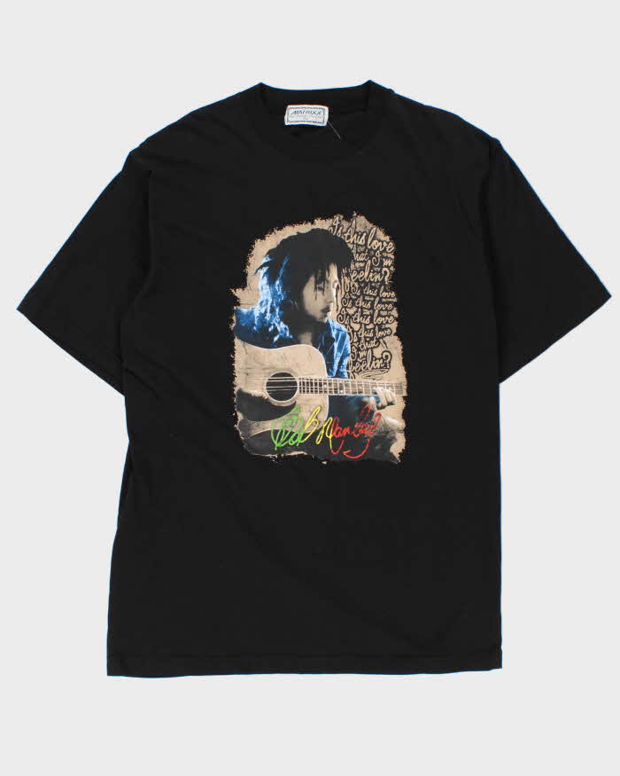 Vintage 00s Bob Marley Graphic T-Shirt - XXL