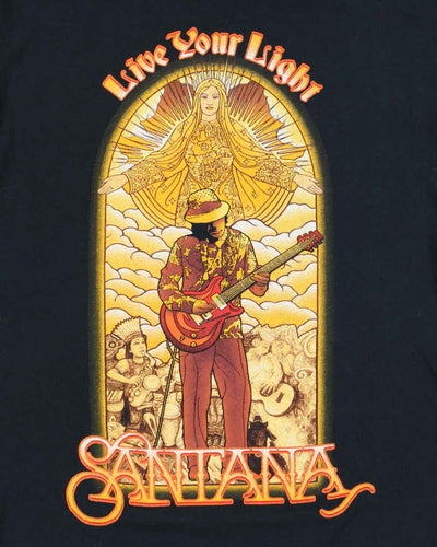 Vintage 2008 Santana World Tour T-Shirt - S