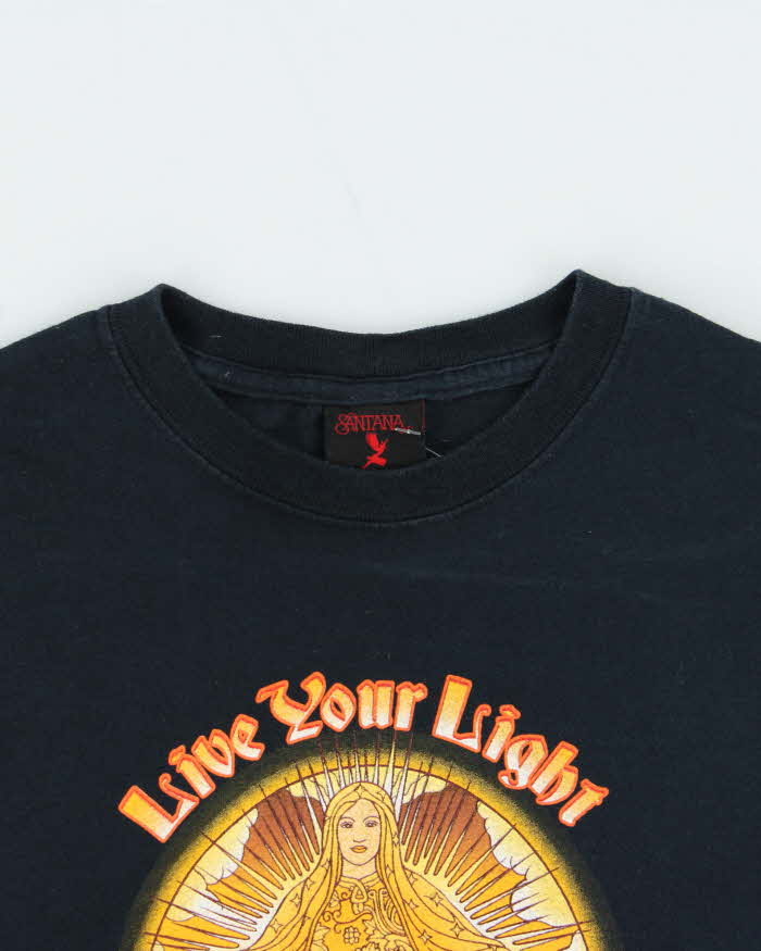 Vintage 2008 Santana World Tour T-Shirt - S