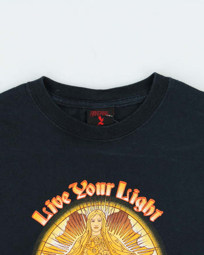 Vintage 2008 Santana World Tour T-Shirt - S