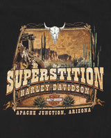 Vintage 2005 Hanes Beefy Harley Davidson Ride Free Arizona T-Shirt - XL