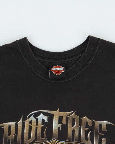 Vintage 2005 Hanes Beefy Harley Davidson Ride Free Arizona T-Shirt - XL