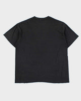 Vintage 1980s Harley Davidson Eagle Faded Black T-Shirt - M