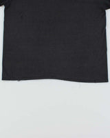 Vintage 1980s Harley Davidson Eagle Faded Black T-Shirt - M