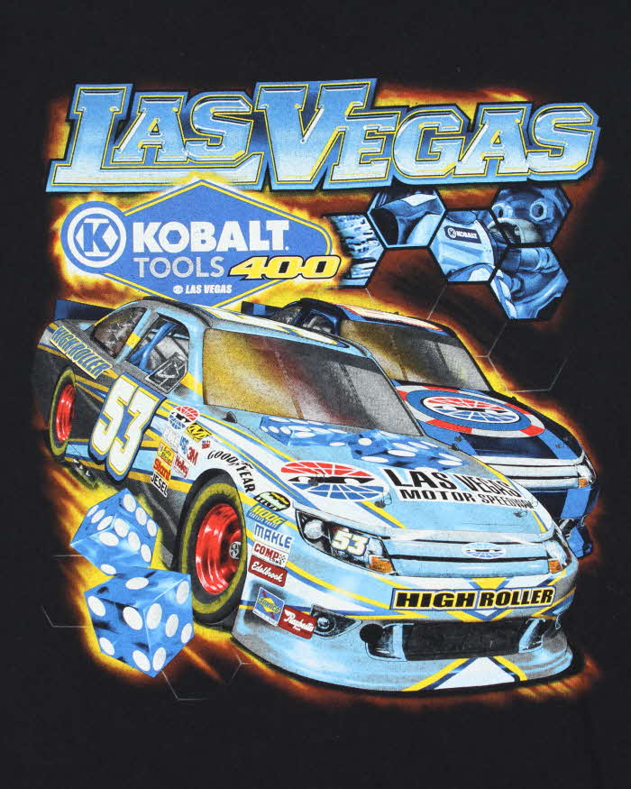 Vintage Chase Authentics Las Vegas Speedway T-Shirt - XL