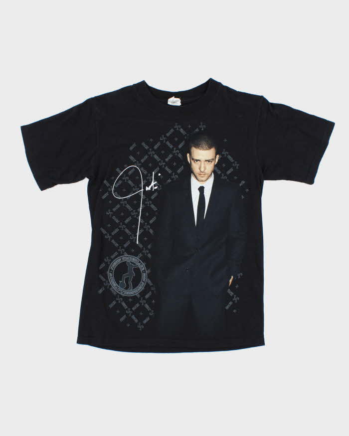 Vintage Anvil 2007 Justin Timberlake FutureSex LoveShow T-Shirt - S