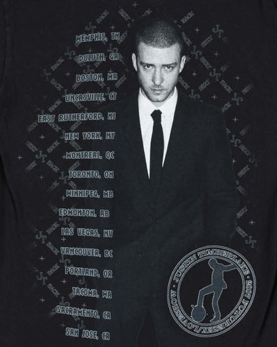 Vintage Anvil 2007 Justin Timberlake FutureSex LoveShow T-Shirt - S