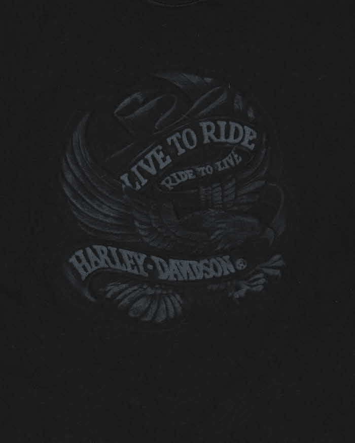 Vintage 2005 Hanes Beefy Harley Davidson Saudi Arabia T-Shirt - XL