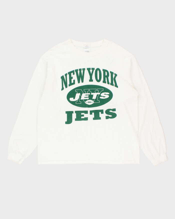 Vintage 1990s Anvil New York Jet Homer Simpson Long Sleeve T-Shirt - XL