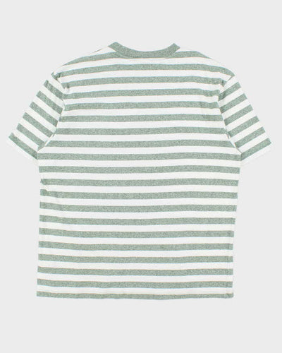 Guess Jeans Retro Striped Crewneck Oversized T-Shirt - L