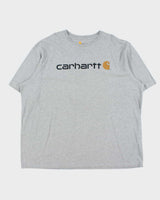 Vintage Carhartt Logo Oversized Crewneck T-Shirt - XXXL
