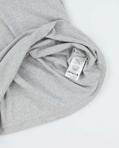 Vintage Carhartt Logo Oversized Crewneck T-Shirt - XXXL