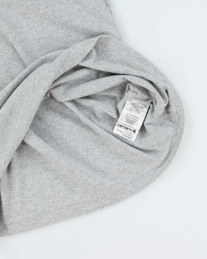 Vintage Carhartt Logo Oversized Crewneck T-Shirt - XXXL