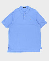 Vintage Polo Ralph Lauren Blue Classic Polo Shirt - XXL