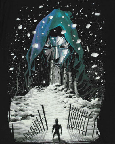 Vintage 00s Marvel Mad Engine Doctor Doom Graphic T-Shirt - XL