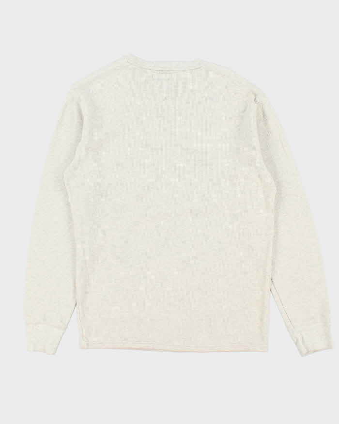 Vintage Polo Ralph Lauren Long Sleeve Crewneck Waffle T-shirt - L