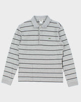 Vintage Y2K 00s Lacoste Striped Long Sleeve Polo Shirt - M