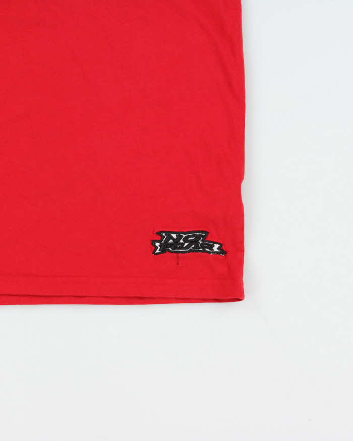 Vintage Y2K No Fear Layered Logo Long Sleeve T-Shirt - L