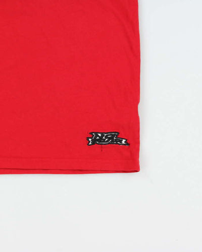 Vintage Y2K No Fear Layered Logo Long Sleeve T-Shirt - L