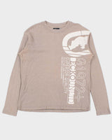 Vintage Y2K 00s Ecko UNTLD Logo Long Sleeve Waffle T-Shirt - M