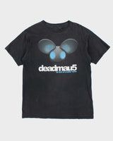 Vintage 2009 Deadmau5 Faded Black World Tour T-Shirt - L