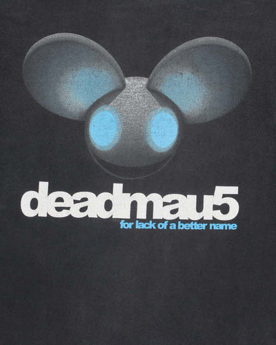 Vintage 2009 Deadmau5 Faded Black World Tour T-Shirt - L