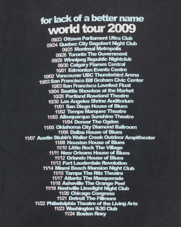 Vintage 2009 Deadmau5 Faded Black World Tour T-Shirt - L