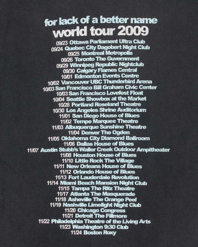 Vintage 2009 Deadmau5 Faded Black World Tour T-Shirt - L