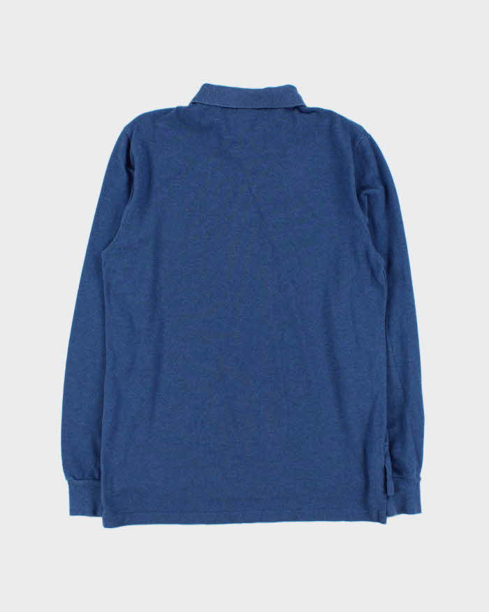Vintage 00s Polo Ralph Lauren Custom Fit Long Sleeve Polo Shirt - M