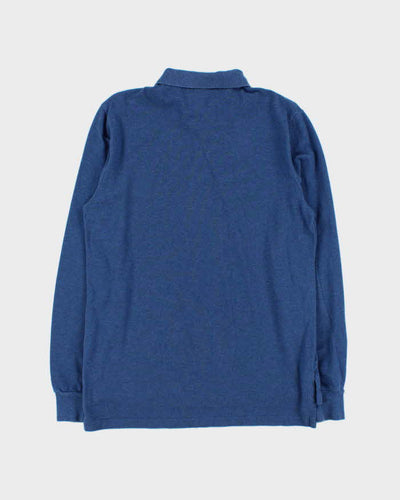 Vintage 00s Polo Ralph Lauren Custom Fit Long Sleeve Polo Shirt - M