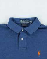 Vintage 00s Polo Ralph Lauren Custom Fit Long Sleeve Polo Shirt - M