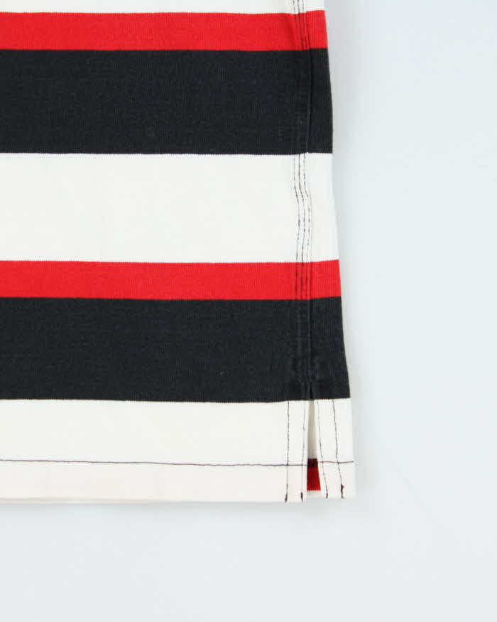 Vintage 00s Polo Ralph Lauren Striped Long Sleeve Rugby Shirt - L